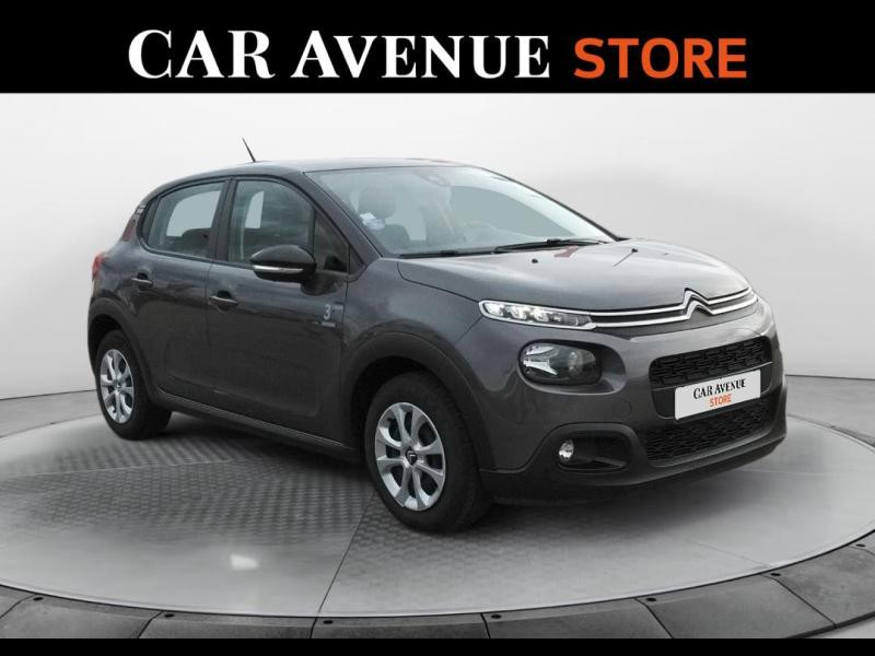 Occasion CITROEN C3 PureTech 82ch Graphic S&S E6.d 2019 Gris Platinium - Noir Onyx 8990 € à Lesménils