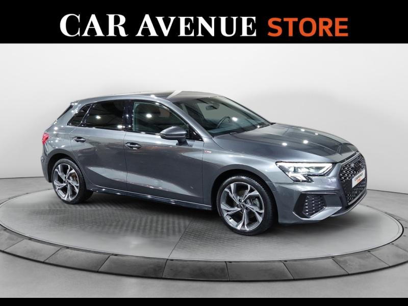 Occasion AUDI A3 Sportback 35 TFSI 150ch Mild Hybrid S line S tronic 7 2021 Gris Daytona nacré 26490 € à Lesménils