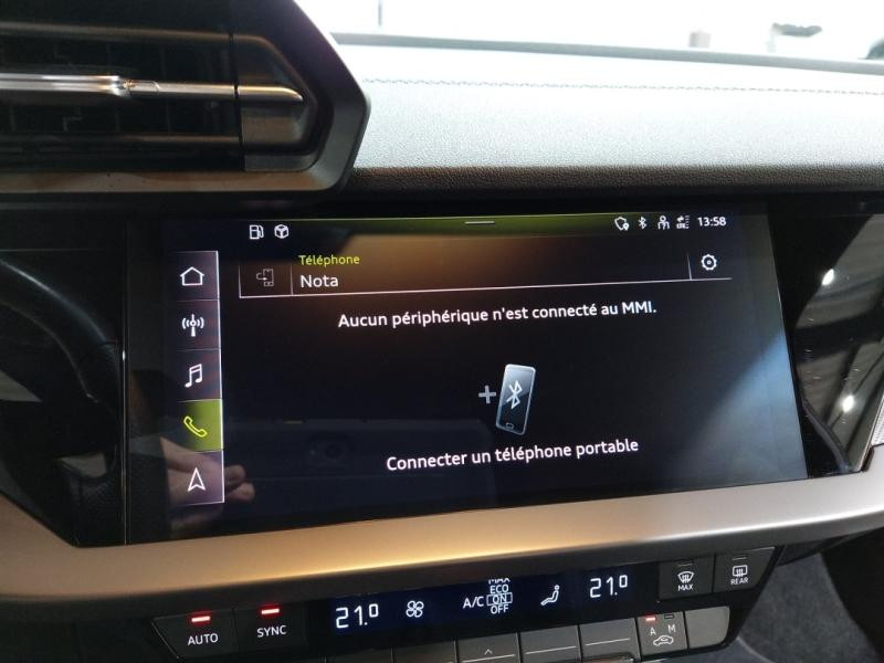 Occasion AUDI A3 Sportback 35 TFSI 150ch Mild Hybrid S line S tronic 7 2021 Gris Daytona nacré 26490 € à Lesménils