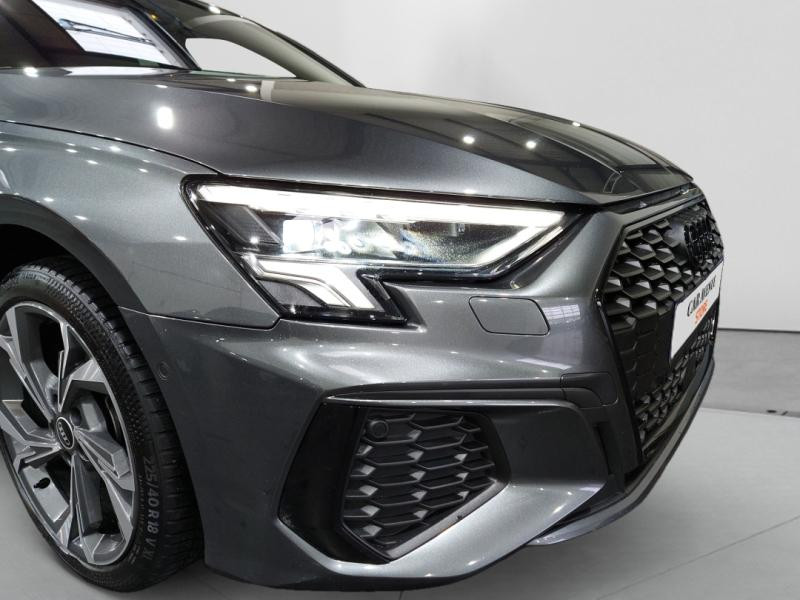 Occasion AUDI A3 Sportback 35 TFSI 150ch Mild Hybrid S line S tronic 7 2021 Gris Daytona nacré 26490 € à Lesménils