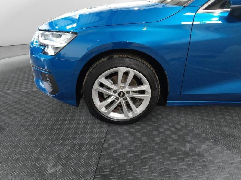 Occasion AUDI A3 Sportback 35 TFSI 150ch Mild Hybrid Design S tronic 7 2021 Bleu Atoll métallisé 22490 € à Lesménils
