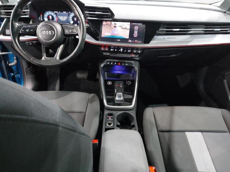 Occasion AUDI A3 Sportback 35 TFSI 150ch Mild Hybrid Design S tronic 7 2021 Bleu Atoll métallisé 22490 € à Lesménils