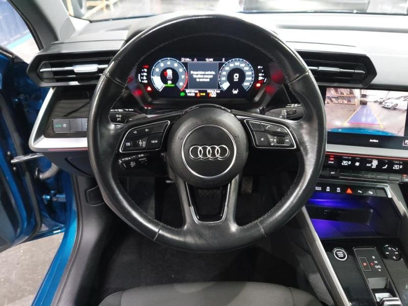 Occasion AUDI A3 Sportback 35 TFSI 150ch Mild Hybrid Design S tronic 7 2021 Bleu Atoll métallisé 22490 € à Lesménils