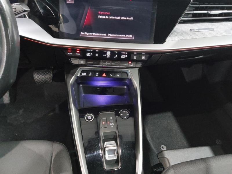 Occasion AUDI A3 Sportback 35 TFSI 150ch Mild Hybrid Design S tronic 7 2021 Bleu Atoll métallisé 22490 € à Lesménils