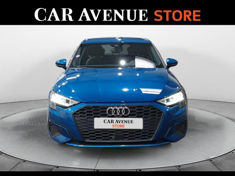 Occasion AUDI A3 Sportback 35 TFSI 150ch Mild Hybrid Design S tronic 7 2021 Bleu Atoll métallisé 22490 € à Lesménils