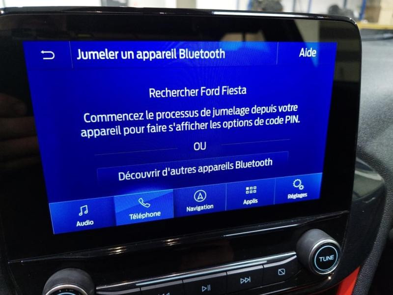 Occasion FORD Fiesta 1.0 EcoBoost 140ch Stop&Start ST-Line 3p Euro6.2 2019 Noir Shadow 11390 € à Lesménils