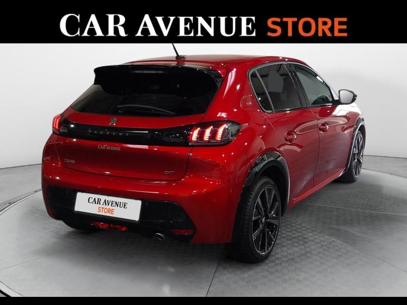 Occasion PEUGEOT 208 1.2 PureTech 100ch S&S GT EAT8 2023 Rouge Elixir (V) 16790 € à Lesménils