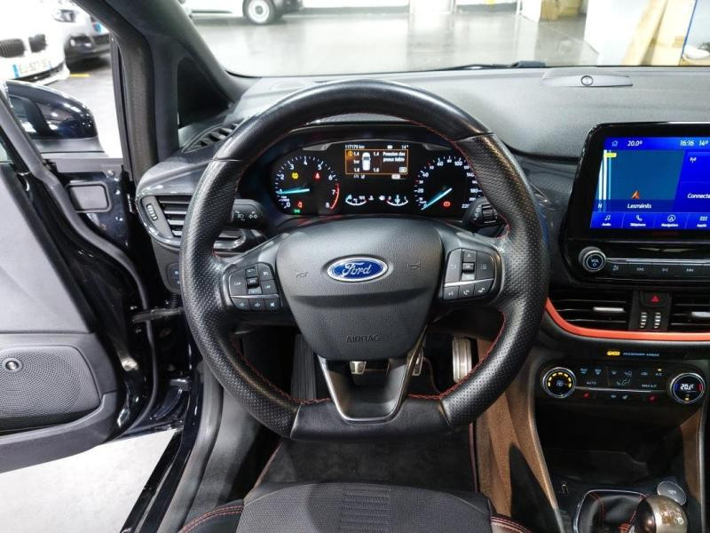 Occasion FORD Fiesta 1.0 EcoBoost 140ch Stop&Start ST-Line 3p Euro6.2 2019 Noir Shadow 11390 € à Lesménils