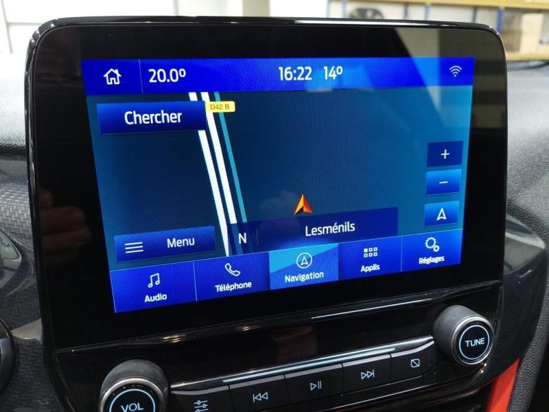 Occasion FORD Fiesta 1.0 EcoBoost 140ch Stop&Start ST-Line 3p Euro6.2 2019 Noir Shadow 11390 € à Lesménils