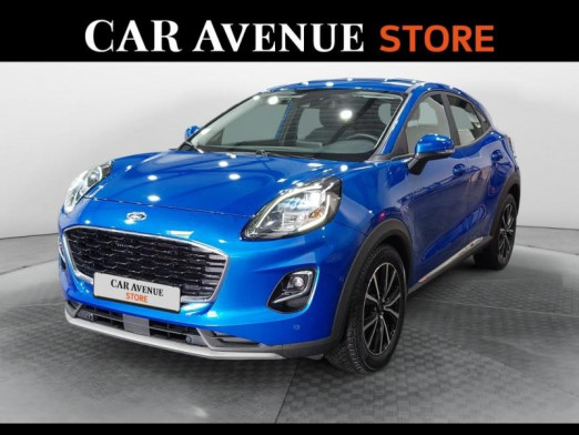 Occasion FORD Puma 1.0 EcoBoost 125ch mHEV Titanium 6cv 2020 Bleu 15 450 € à Lesménils