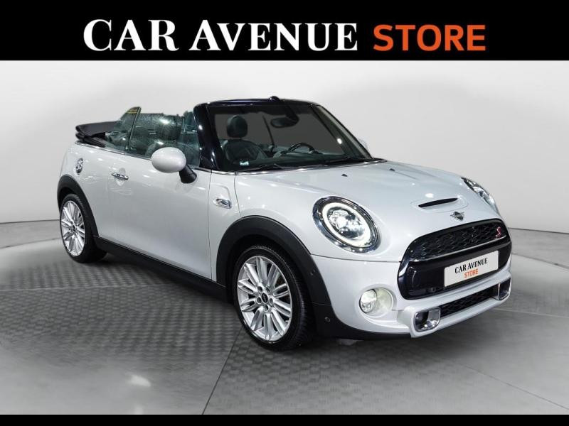Occasion MINI Cabrio Cooper S 192ch Exquisite BVA7 Euro6d-T 2018 White Silver 18490 € à Lesménils