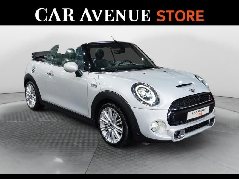 Occasion MINI Cabrio Cooper S 192ch Exquisite BVA7 Euro6d-T 2018 White Silver 18490 € à Lesménils