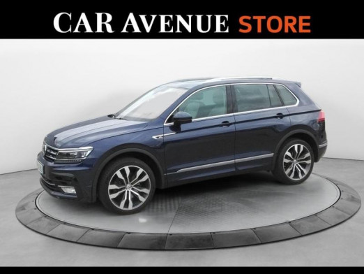 Used VOLKSWAGEN Tiguan 2.0 TDI 190ch Carat 4Motion DSG7 2018 Bleu Atlantique € 24,990 in Lesménils