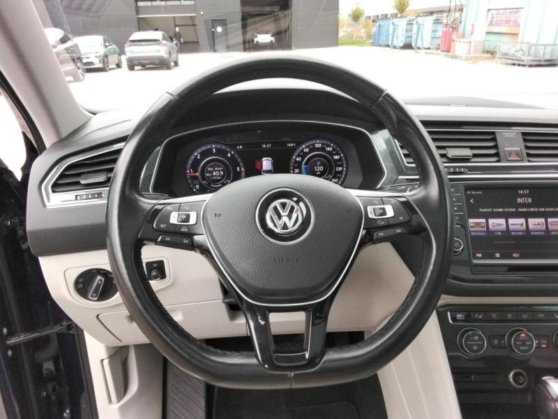 Used VOLKSWAGEN Tiguan 2.0 TDI 190ch Carat 4Motion DSG7 2018 Bleu Atlantique € 24990 in Lesménils