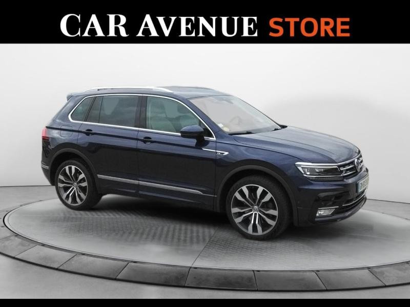 Used VOLKSWAGEN Tiguan 2.0 TDI 190ch Carat 4Motion DSG7 2018 Bleu Atlantique € 24990 in Lesménils