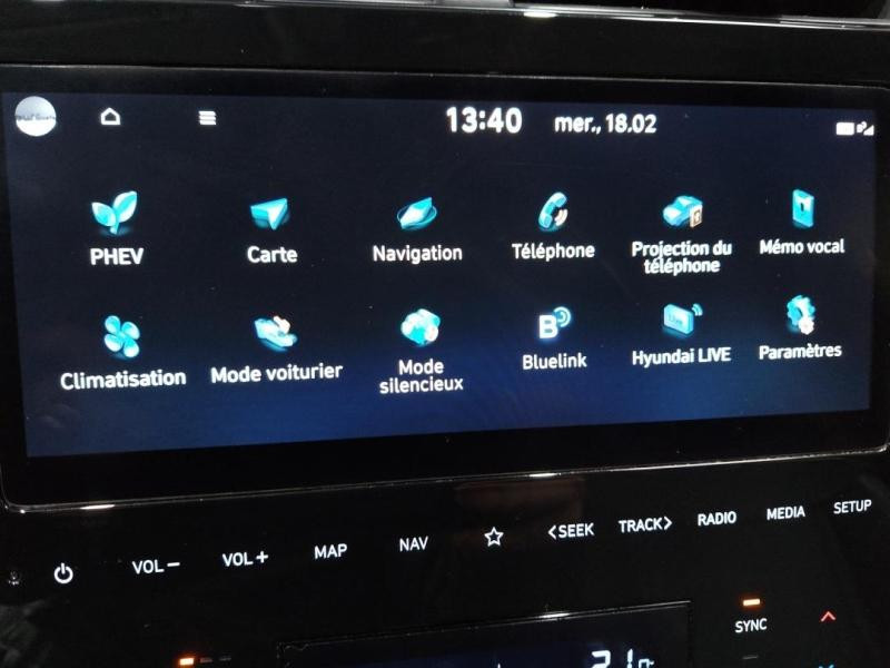 Occasion HYUNDAI Tucson 1.6 T-GDi 265ch PHEV Executive BVA6 HTRAC 2022 Phantom Black Métal 27990 € à Lesménils