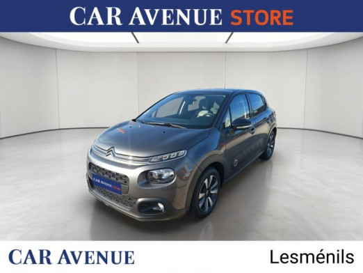 Used CITROEN C3 PureTech 110ch Shine S&S EAT6 E6.d 2019 Gris Platinium € 10,990 in Lesménils