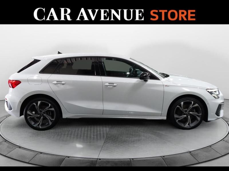Occasion AUDI A3 Sportback 35 TFSI 150ch Mild Hybrid S line S tronic 7 2021 Blanc 25990 € à Lesménils