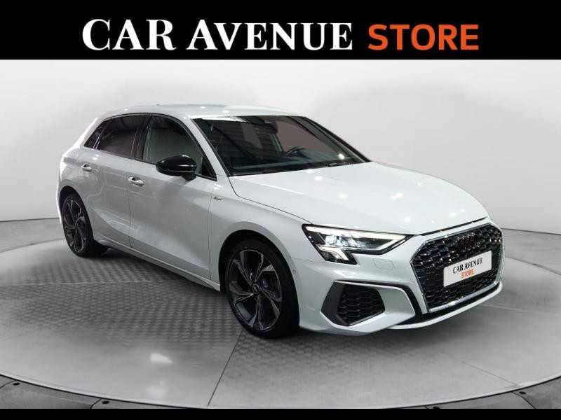 Occasion AUDI A3 Sportback 35 TFSI 150ch Mild Hybrid S line S tronic 7 2021 Blanc 25990 € à Lesménils