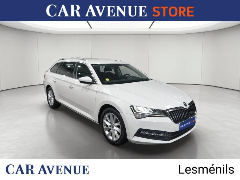 Used SKODA Superb Combi 2.0 TDI 150ch SCR Business DSG7 2023 Blanc Lune métallisée € 23990 in Lesménils