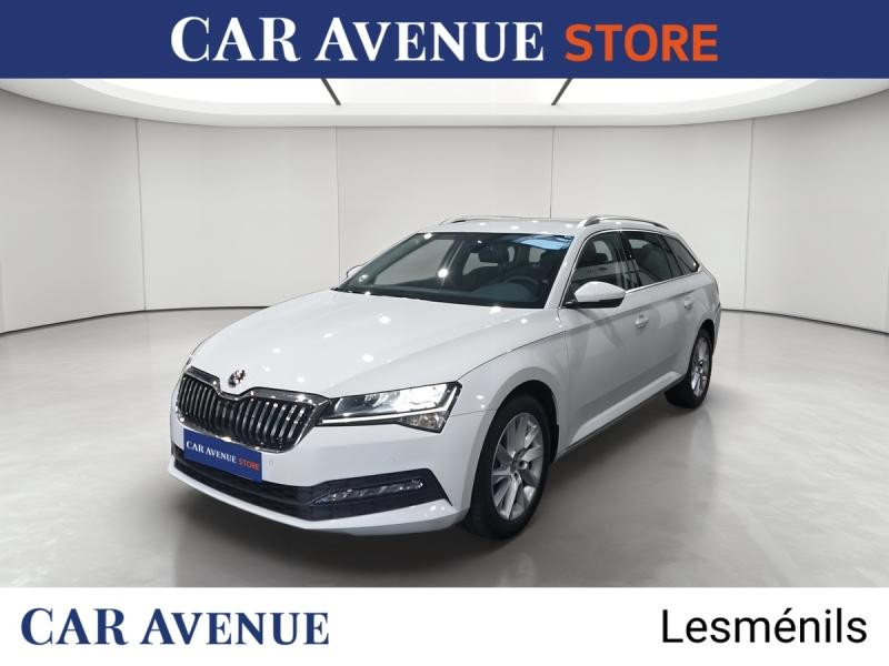 Used SKODA Superb Combi 2.0 TDI 150ch SCR Business DSG7 2023 Blanc Lune métallisée € 23990 in Lesménils