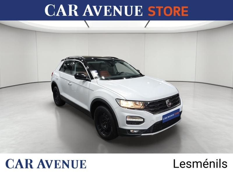 Occasion VOLKSWAGEN T-Roc 1.5 TSI EVO 150ch Lounge DSG7 2018 Blanc Pur/Noir 16990 € à Lesménils