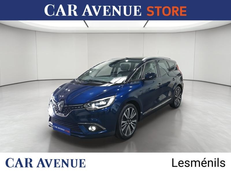 Occasion RENAULT Grand Scenic 1.7 Blue dCi 150ch Initiale Paris EDC 2020 Bleu Céleste/Noir Etoilé 17990 € à Lesménils