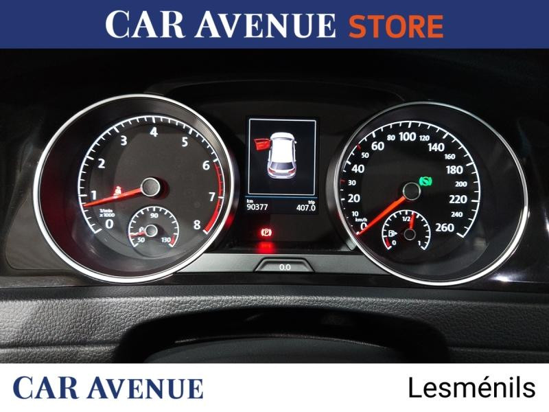 Occasion VOLKSWAGEN Golf 1.4 TSI 125ch BlueMotion Technology Carat DSG7 5p 2017 Gris Indium 15990 € à Lesménils