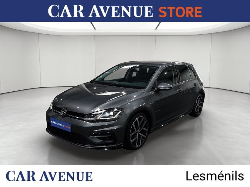 Occasion VOLKSWAGEN Golf 1.4 TSI 125ch BlueMotion Technology Carat DSG7 5p 2017 Gris Indium 15990 € à Lesménils