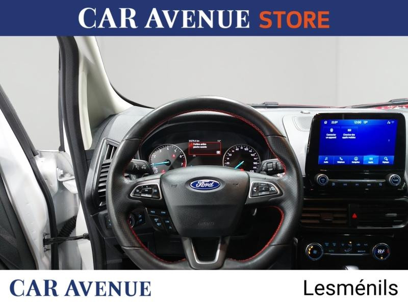 Used FORD EcoSport 1.0 EcoBoost 125ch ST-Line BVA6 2019 Blanc Glacier € 13990 in Lesménils