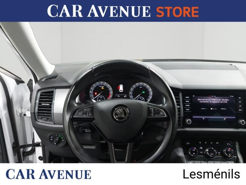 Occasion SKODA Kodiaq 2.0 TDI 150 SCR Business DSG Euro6d-T 7 places 2019 Blanc 21990 € à Lesménils