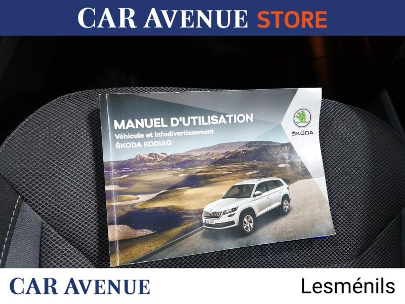 Occasion SKODA Kodiaq 2.0 TDI 150 SCR Business DSG Euro6d-T 7 places 2019 Blanc 21990 € à Lesménils