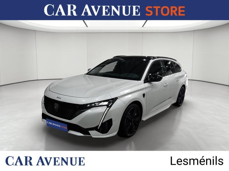 Occasion PEUGEOT 308 SW PHEV 225ch GT Pack e-EAT8 2022 Blanc Nacré (S) 29990 € à Lesménils
