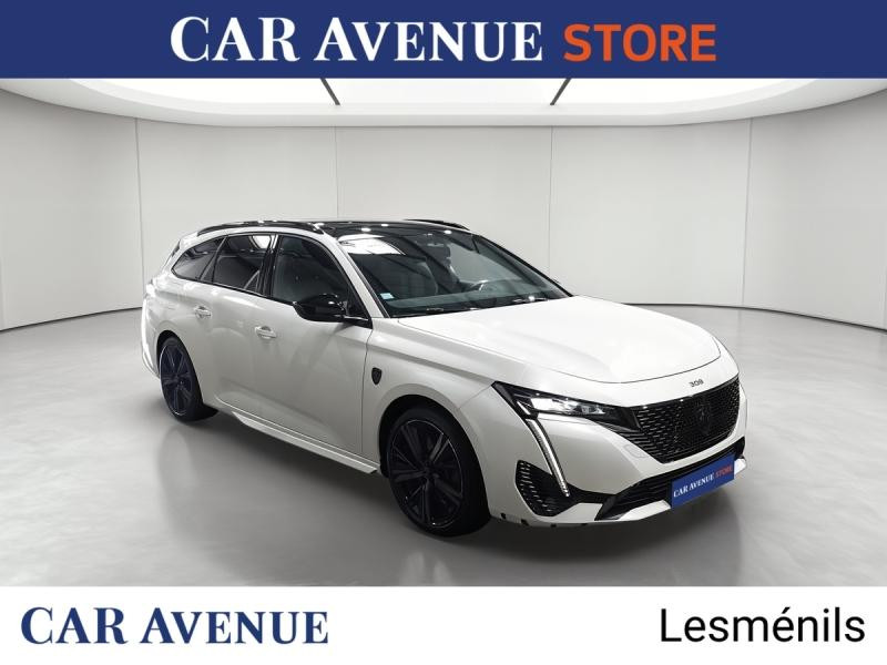 Occasion PEUGEOT 308 SW PHEV 225ch GT Pack e-EAT8 2022 Blanc Nacré (S) 29990 € à Lesménils
