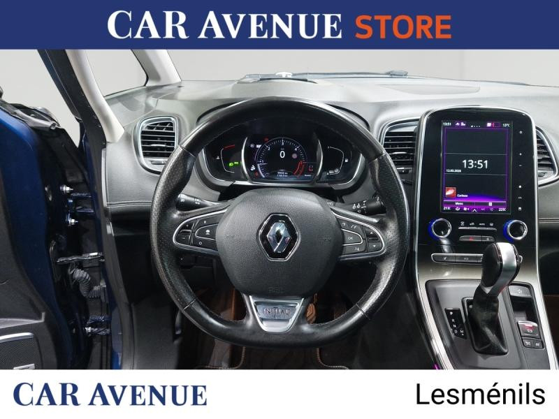 Used RENAULT Grand Scenic 1.7 Blue dCi 150ch Initiale Paris EDC 2020 Bleu Céleste/Noir Etoilé € 17990 in Lesménils
