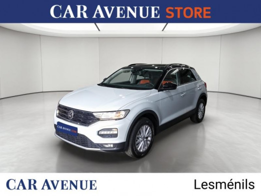 Used VOLKSWAGEN T-Roc 1.5 TSI EVO 150ch Lounge DSG7 2018 Blanc Pur/Noir € 16,990 in Lesménils