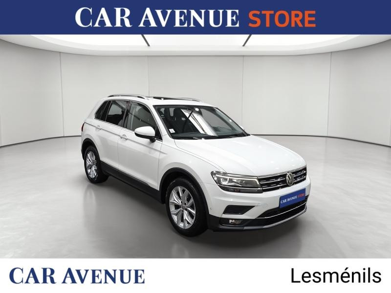Used VOLKSWAGEN Tiguan 2.0 TDI 150ch Carat DSG7 2019 Blanc Pur € 21990 in Lesménils