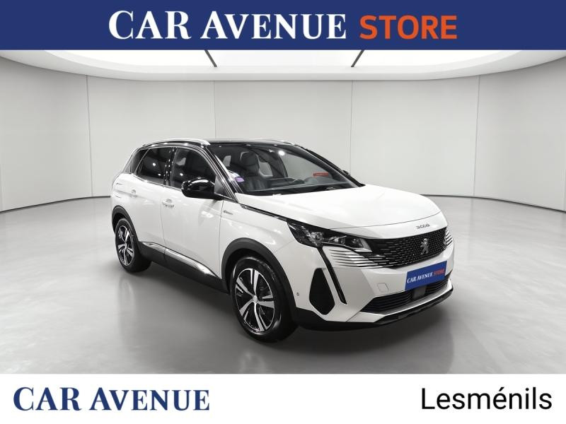 Occasion PEUGEOT 3008 HYBRID4 300ch GT Pack e-EAT8 2021 Blanc Nacré (N) 24590 € à Lesménils