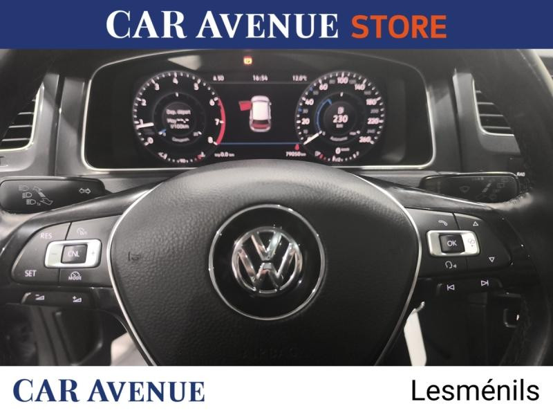 Occasion VOLKSWAGEN Golf 1.4 TSI 150ch ACT BlueMotion Technology Carat 5p 2017 Gris Urano 16990 € à Lesménils