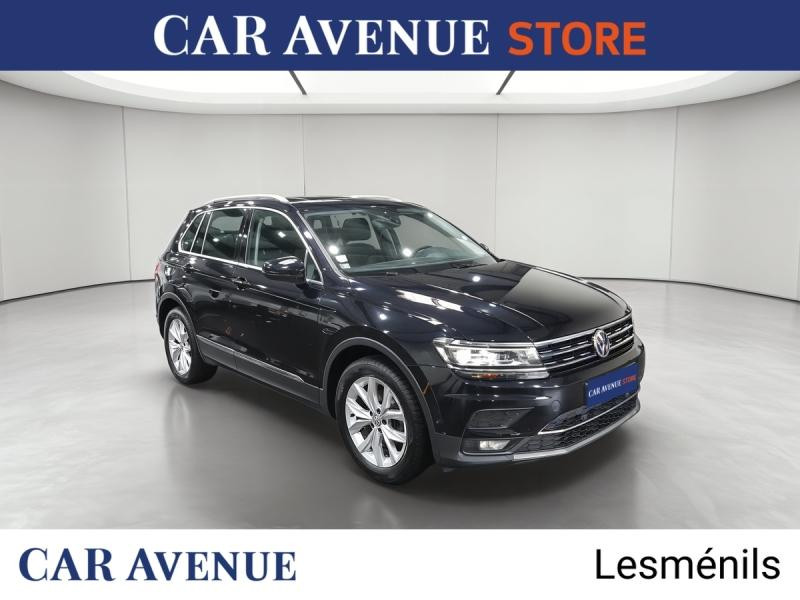 Occasion VOLKSWAGEN Tiguan 2.0 TDI 150ch Carat DSG7 Euro6d-T 2019 Noir 21990 € à Lesménils