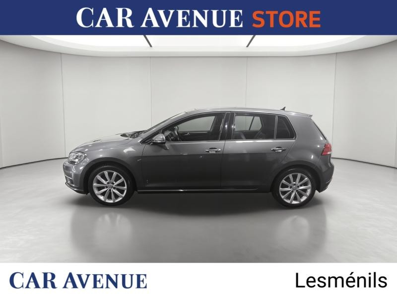 Occasion VOLKSWAGEN Golf 1.4 TSI 150ch ACT BlueMotion Technology Carat 5p 2017 Gris Urano 16990 € à Lesménils