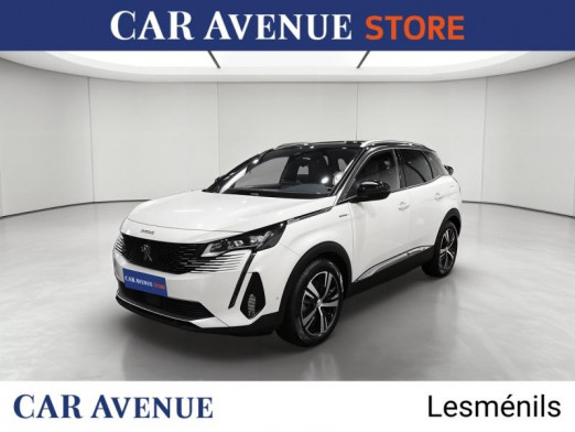 Occasion PEUGEOT 3008 HYBRID4 300ch GT Pack e-EAT8 2021 Blanc Nacré (N) 24 590 € à Lesménils