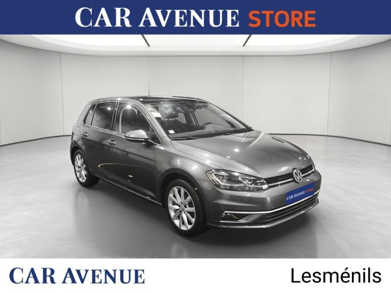 Occasion VOLKSWAGEN Golf 1.4 TSI 150ch ACT BlueMotion Technology Carat 5p 2017 Gris Urano 16990 € à Lesménils