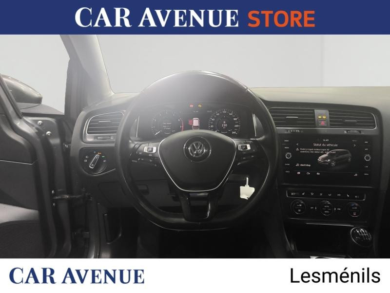 Occasion VOLKSWAGEN Golf 1.4 TSI 150ch ACT BlueMotion Technology Carat 5p 2017 Gris Urano 16990 € à Lesménils