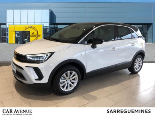 Occasion OPEL Crossland X 1.2 Turbo 110ch Elegance 2021 Blanc Jade/Toit Noir 21 690 € à Sarreguemines