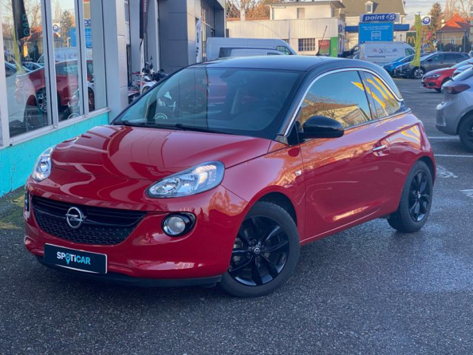 Opel Adam 1 4 Twinport 87 Black Edition Pack Navi Gtie 1 An Occasion A Euros Au Garage Opel Mulhouse