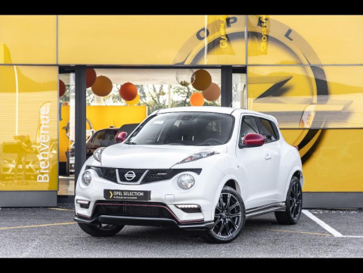 Occasion NISSAN Juke 1.6 Turbo 200 Nismo All-Mode 4x4-i M-CVT gps camera Garantie 1 an 2014 Blanc nacré 14 590 € à Mulhouse