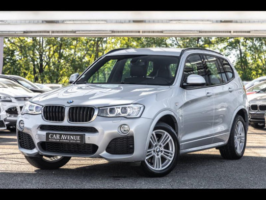 Occasion BMW X3 xDrive20dA 190 Gps Xenon Jantes M Garantie 1 an 2015 Mineralsilber 27 990 € à Mulhouse