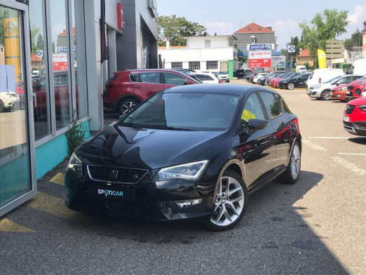 Occasion SEAT Leon 1.8 TSI 180 FR DSG Gps Pack FR Plus Led Garantie 1 an 2014 Noir Univers 17 990 € à Mulhouse