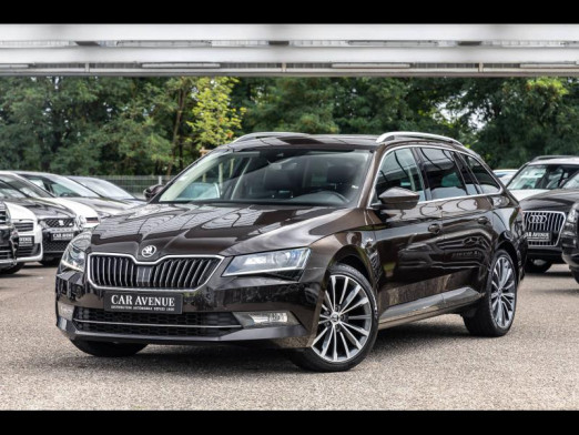 Occasion SKODA Superb Combi 2.0 TDI 190 Laurin & Klement DSG Camera Attelage Gps Xenon Garantie 1 an 2016 Brun Magnétique 24 989 € à Mulhouse